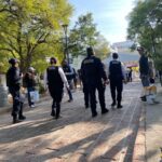 Operativo de seguridad panteón